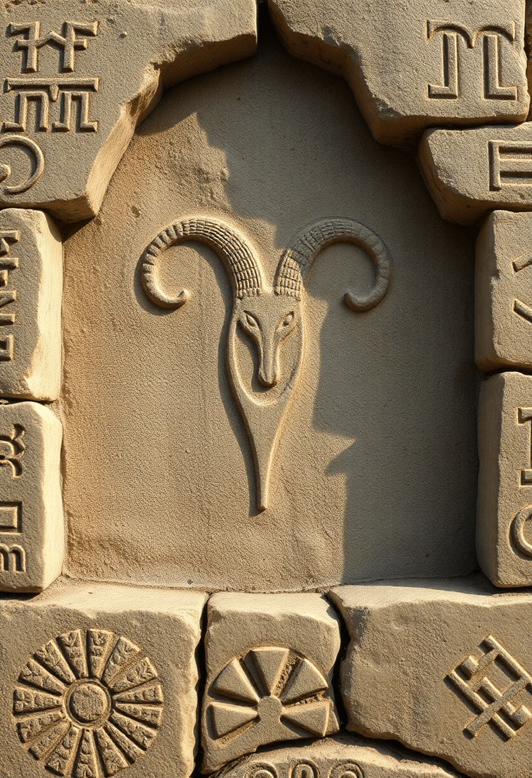 Aries in Ancient Scripts