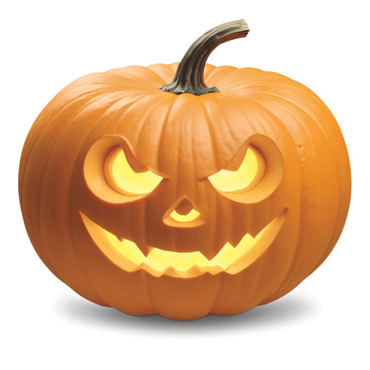 Free Jack-o-lantern PNG for Halloween