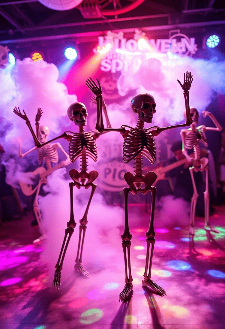 Raving Skeletons: Spooky Dancefloor