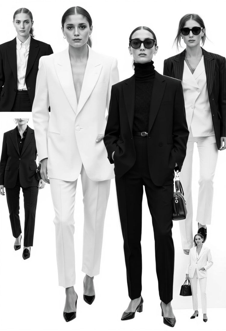 Monochrome Minimalism: Chic Black and White Lookbook