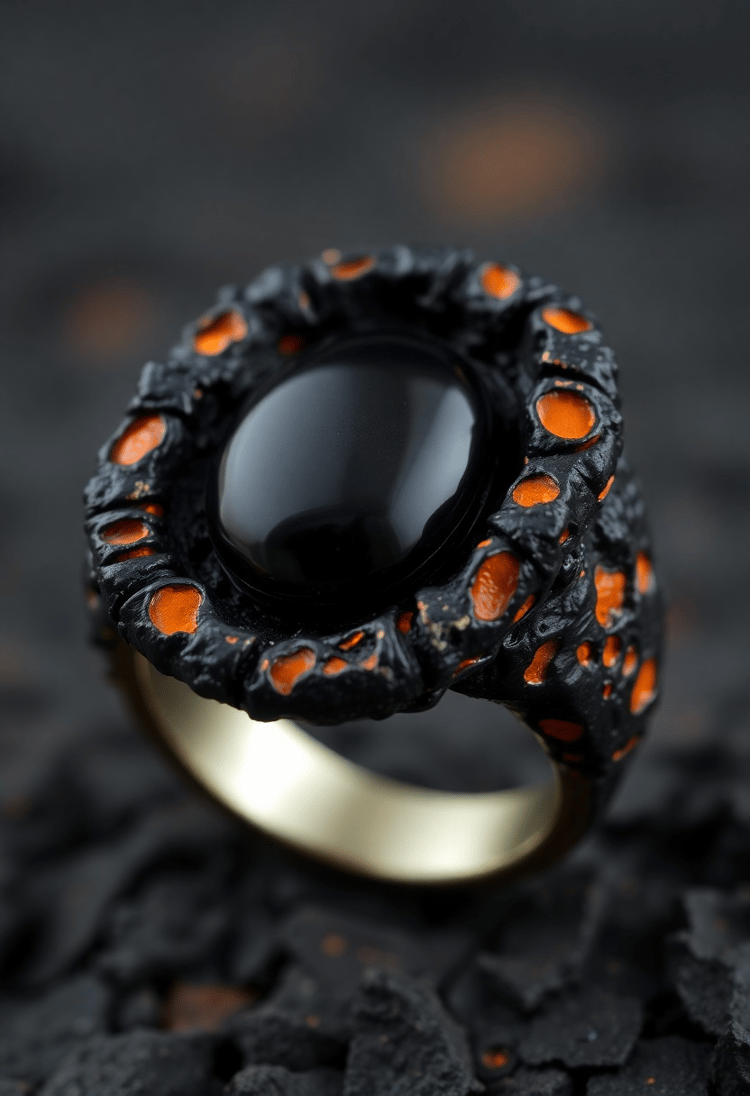 Inferno Whisper: Lava-Cast Band