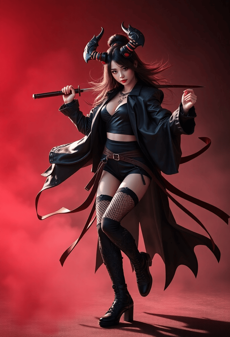 The Symphony of Shadows: Dual Wielding Diva