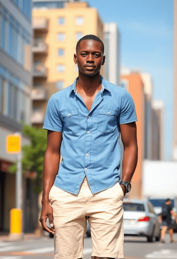 Urban Cool: Men's Summer Street Style