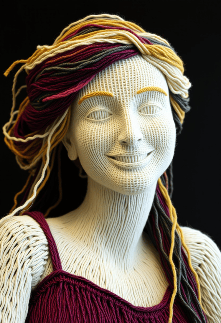 Yarn Art Woman