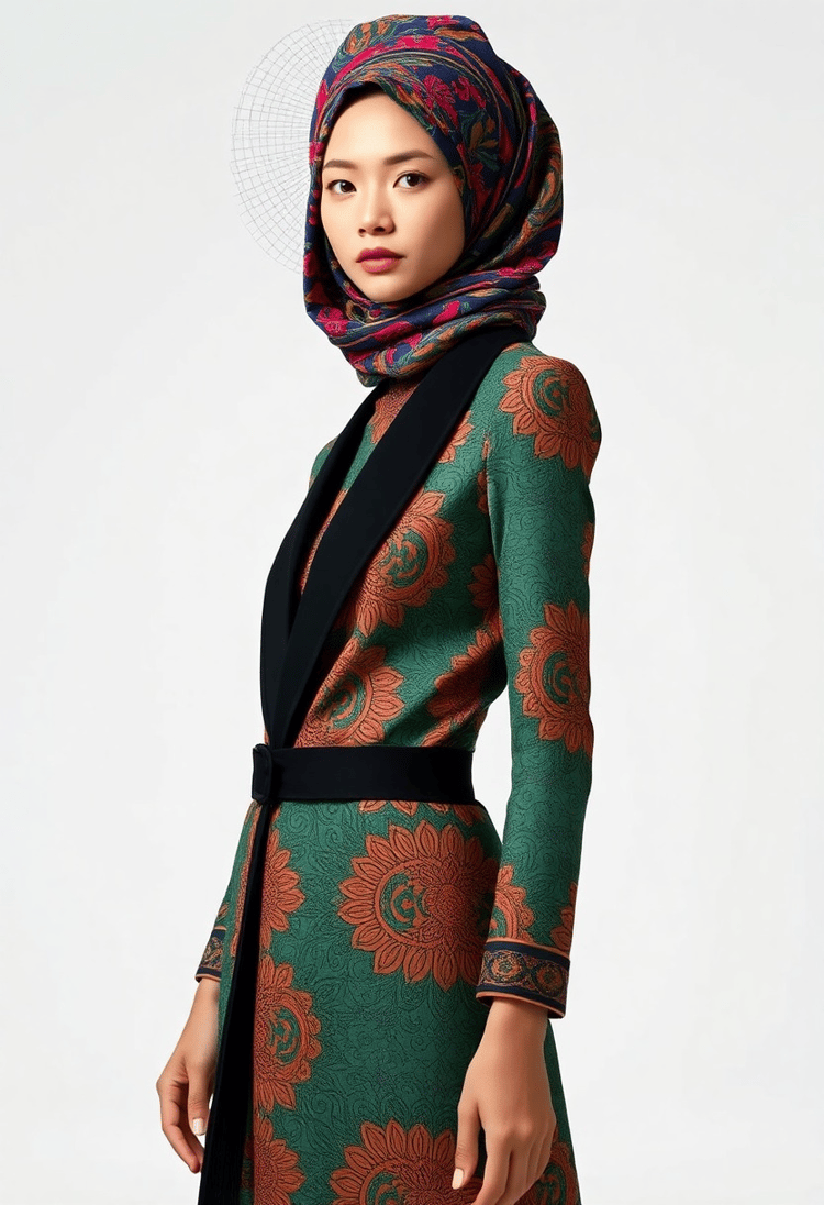 Traditional Meets Modern Fusion Wear