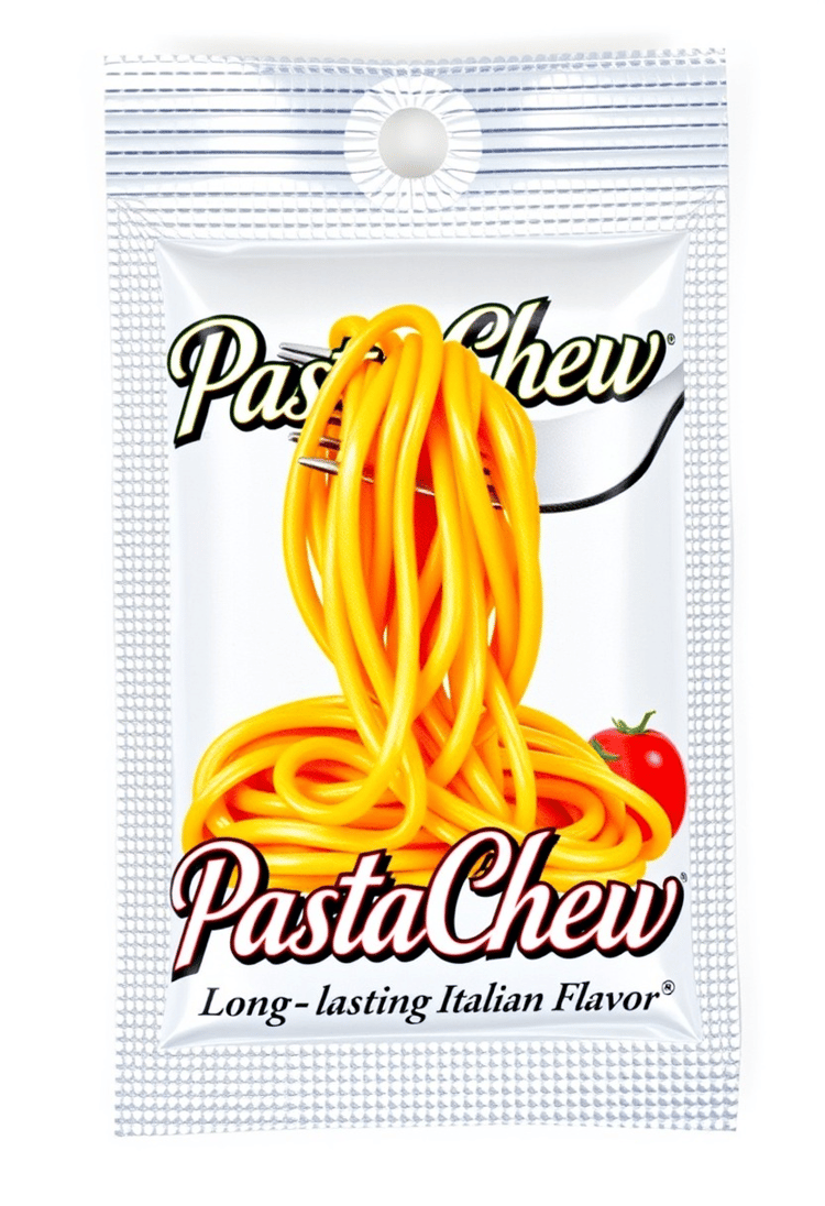 Pasta Flavored Chewing Gum