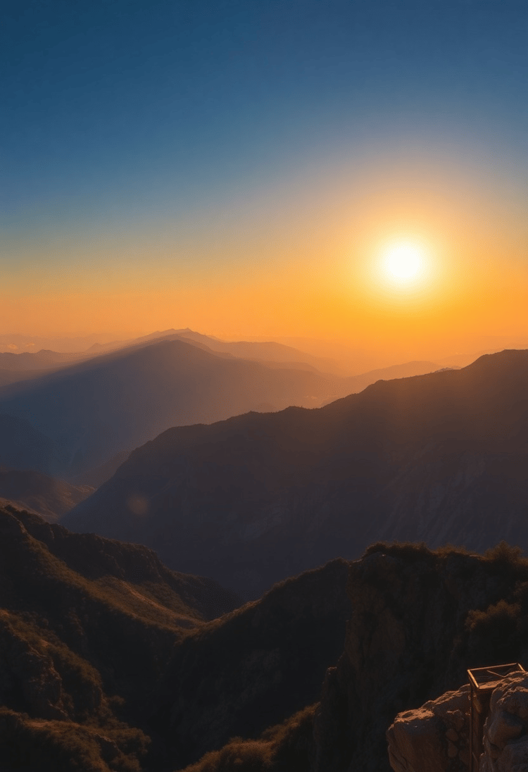 Majestic Mountains: A Panoramic Splendor