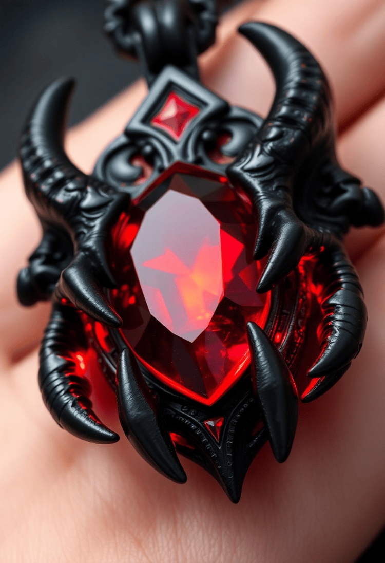 Infernal Amulet of the Abyssal Demon