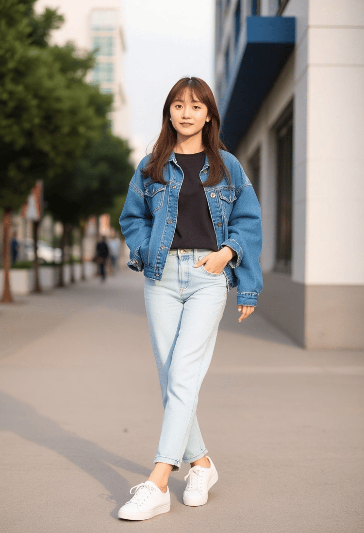 Effortless Elegance in Denim