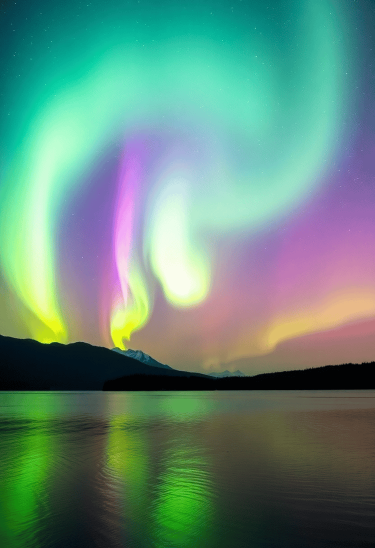 Aurora Borealis: Dancing Lights in the Night Sky