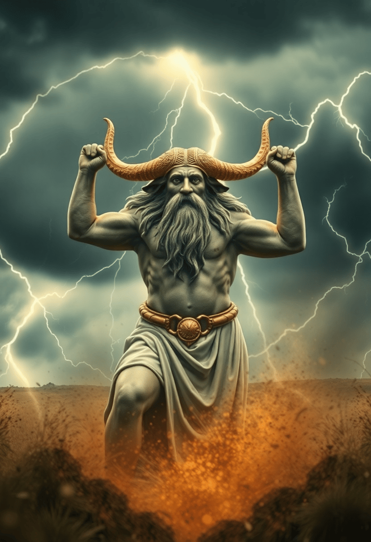 Raging Taurus: The Thunderous Bull