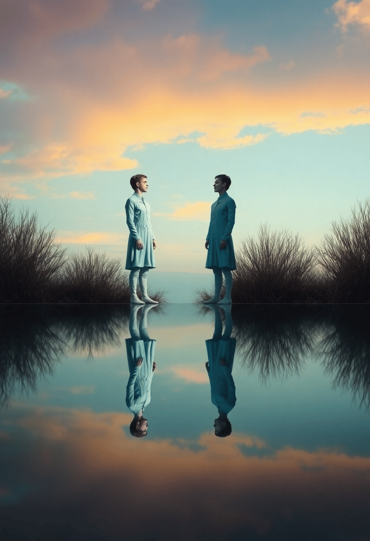 Mirror Souls: Gemini Reflections