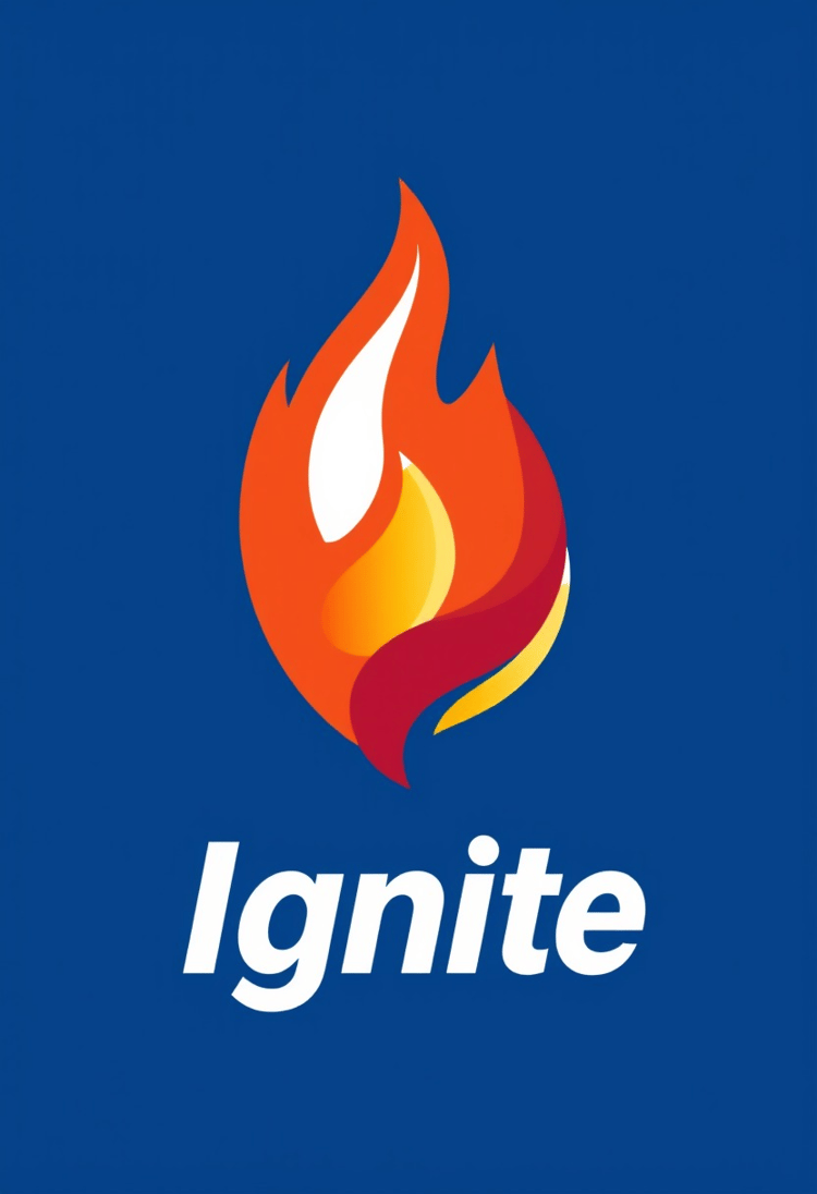 Flame Logo Design Concept