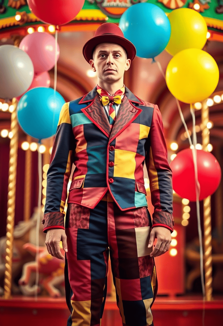 The Charismatic Clown with a Heartwarming Smile