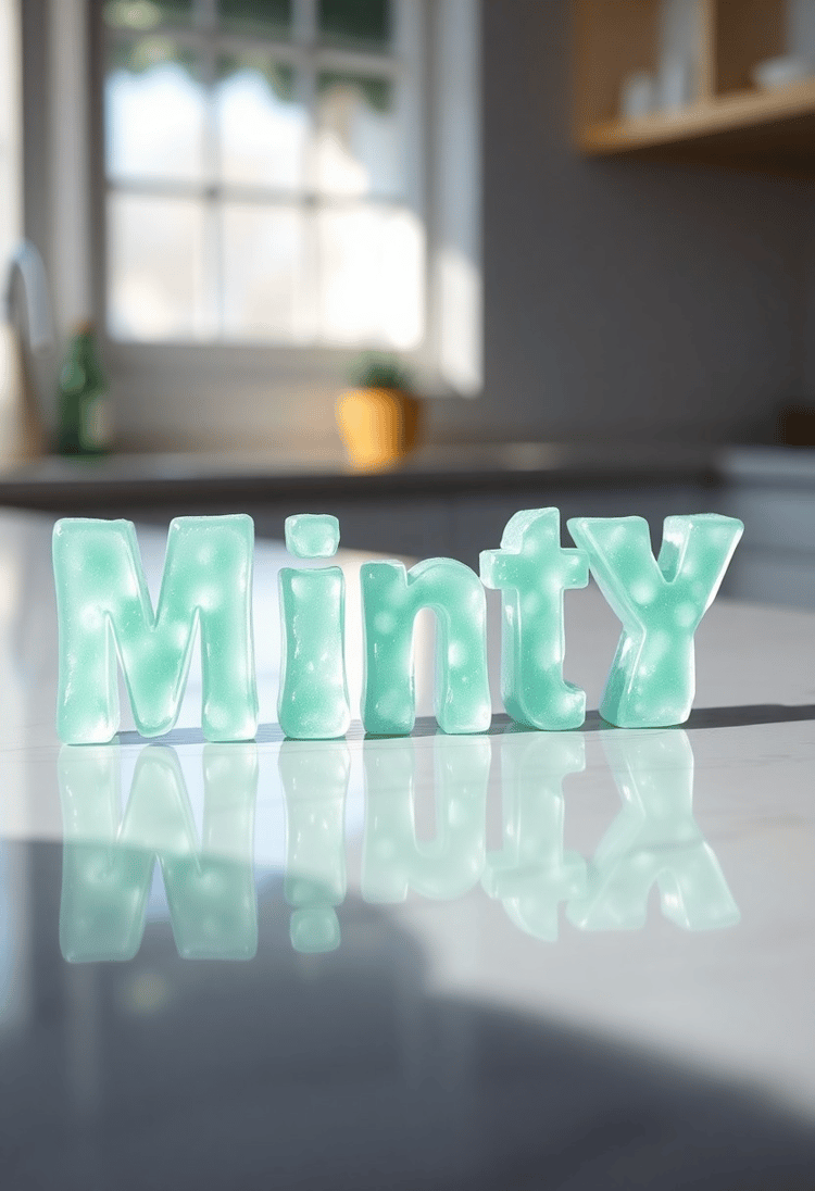 Minty Fresh: An Invigorating Typography