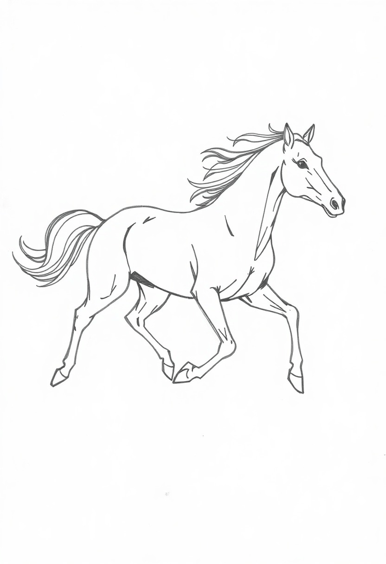 Graceful Horse