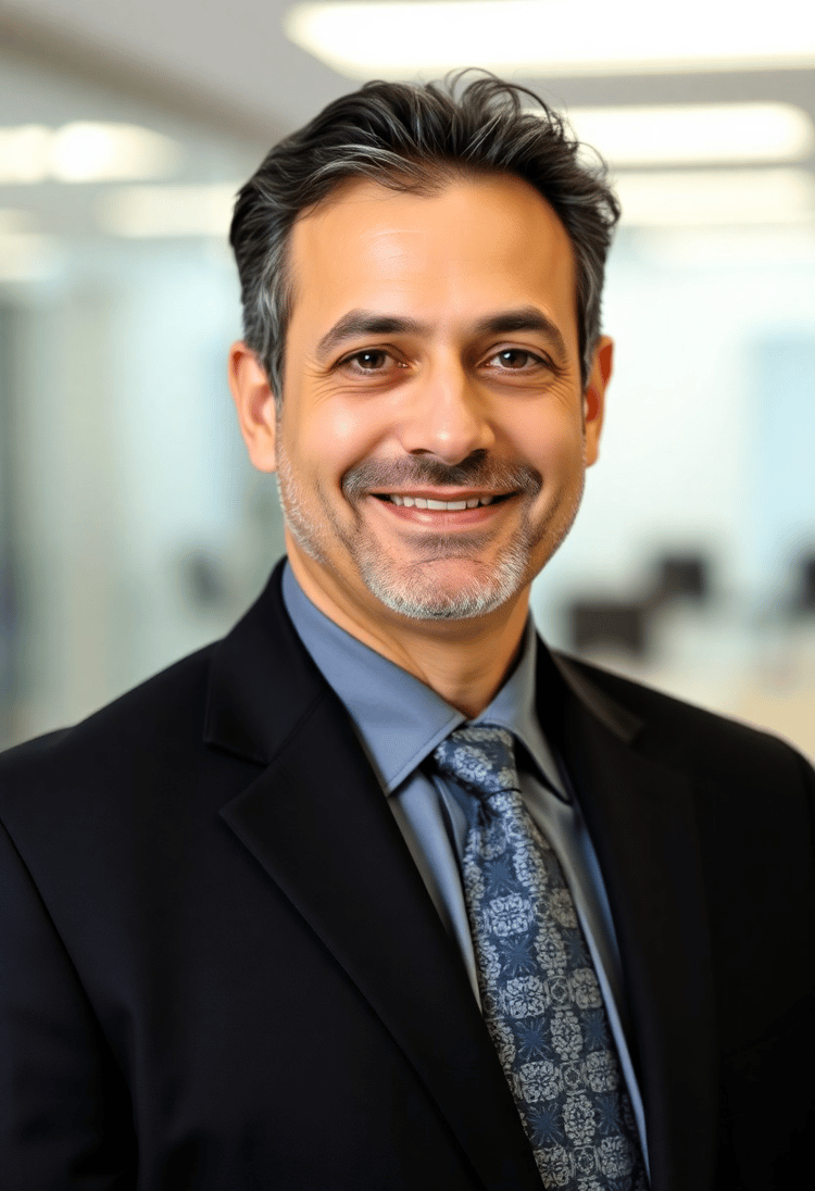 Professional Headshot of Middle Eastern Businessman