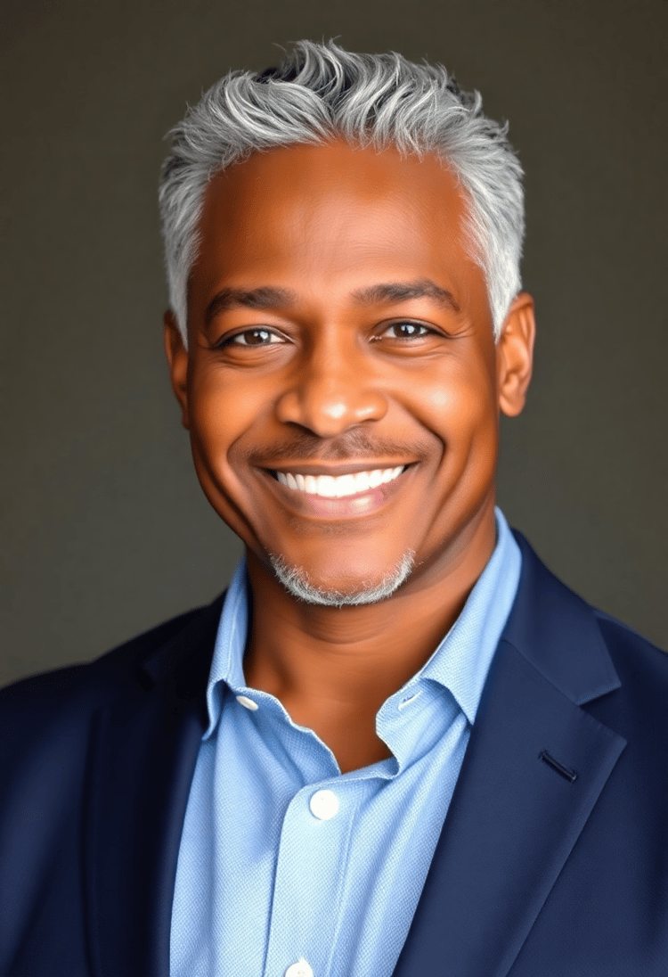 Engaging LinkedIn Headshot: Experienced Male Leader