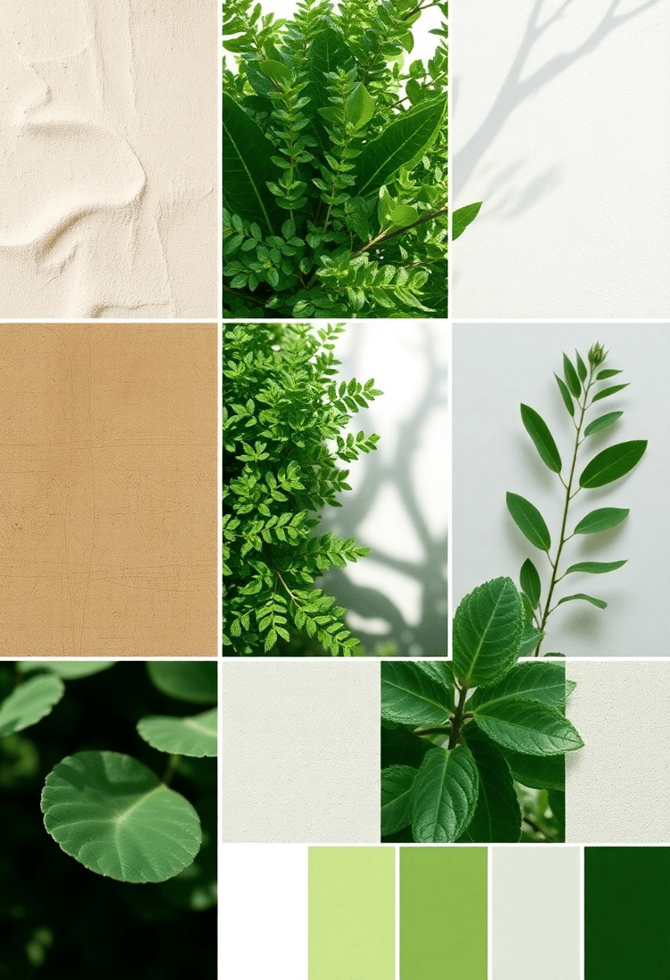 Nature's Embrace: An Organic Moodboard Experience