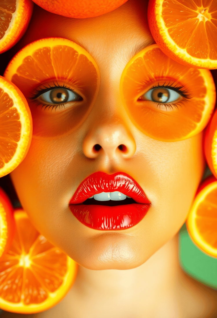 Citrus Serenity: The Orange Empress