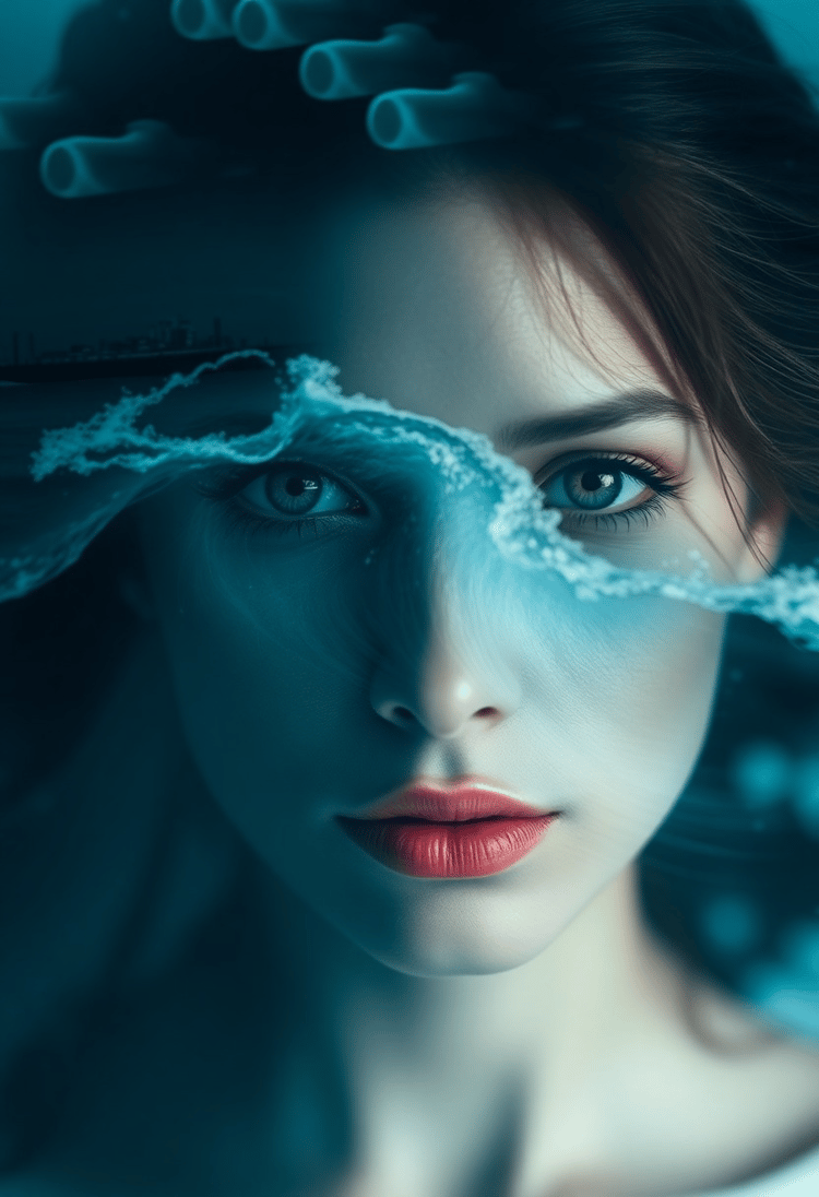 Ocean Depths: The Mermaid's Gaze