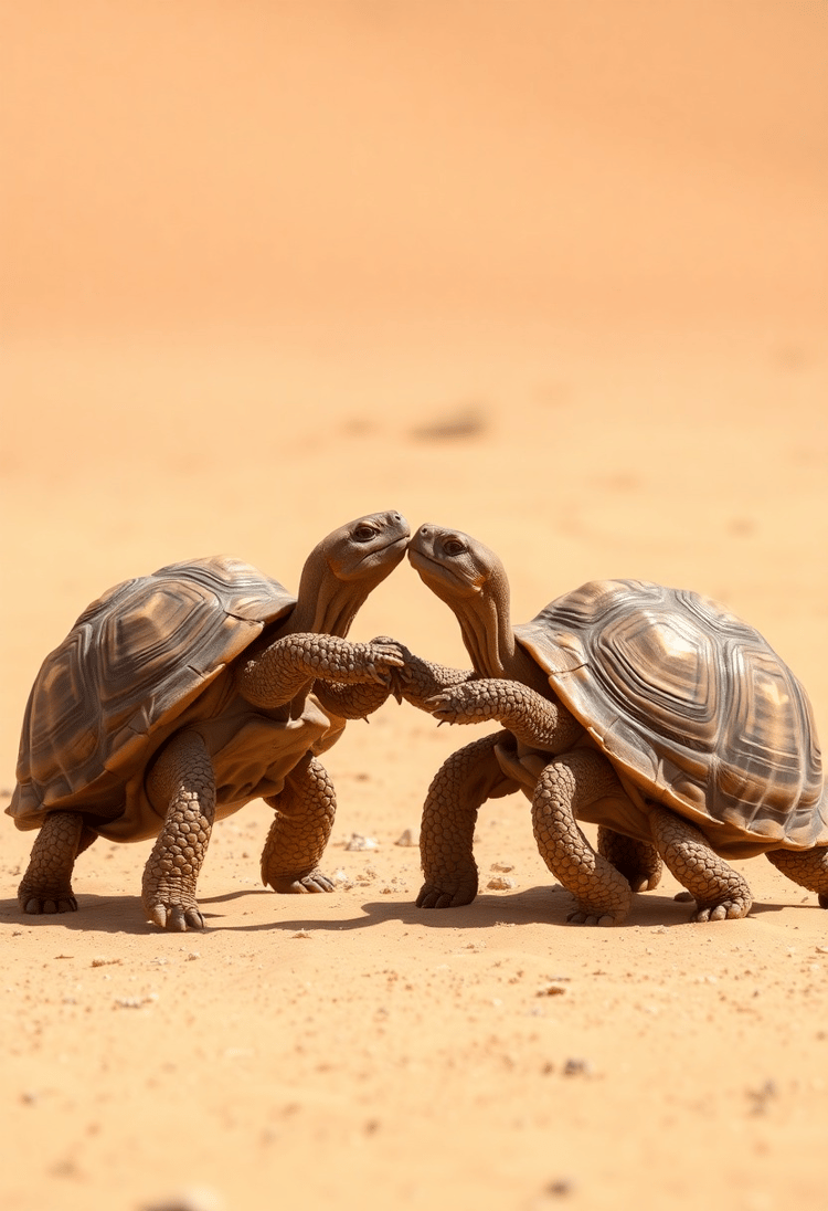 Tangoing Tortoises