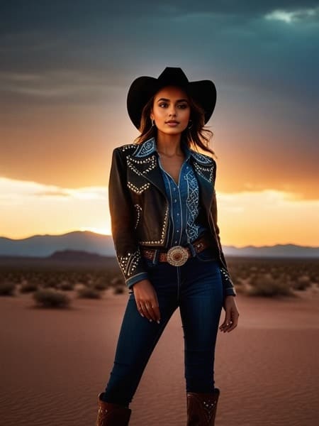 See Yourself as Cowboy Using AI Photos