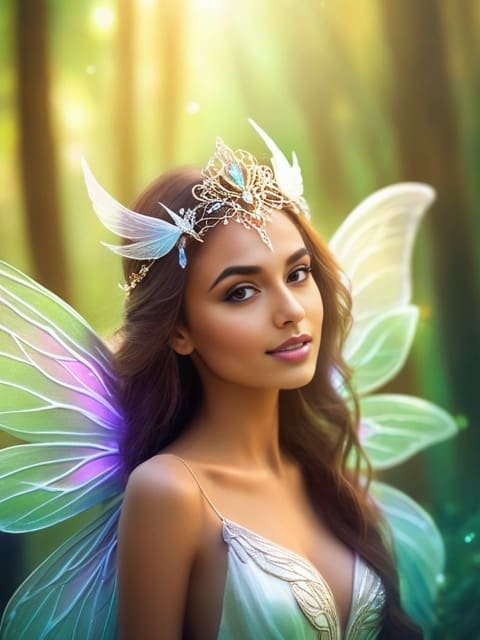 Turn Yourself into Fairy Using AI