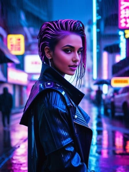 See Yourself as Cyberpunk Character