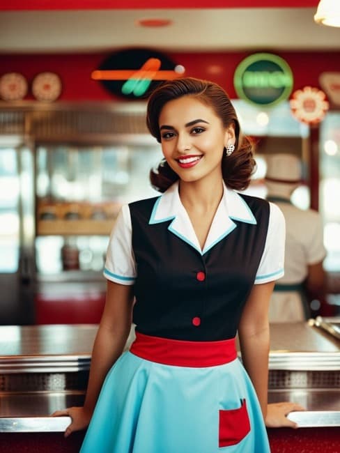 See Yourself in 1950 Diner Style