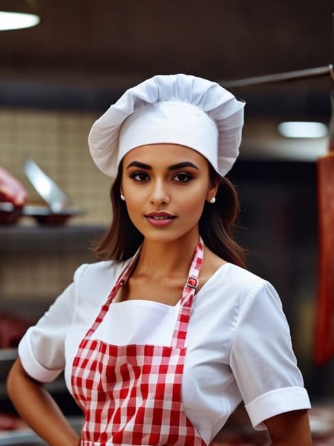 How Would I Look Like as a Butcher?