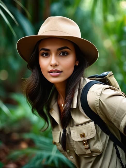 How Would I Look Like as a Jungle Explorer
