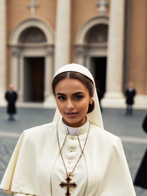 How Would I Look Like as the Pope?