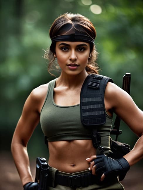 Turn Yourself into Rambo Using AI