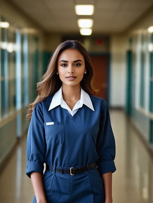 How Would I Look Like as a School Janitor?