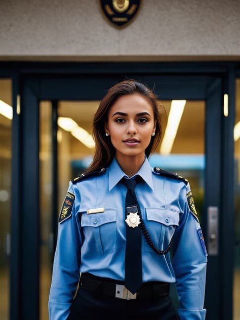 How Would I Look Like as a Security Guard?