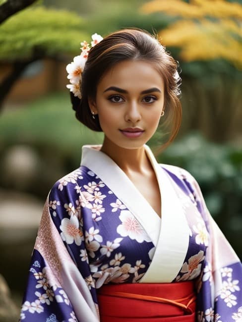 Try a Kimono on Photo Using AI