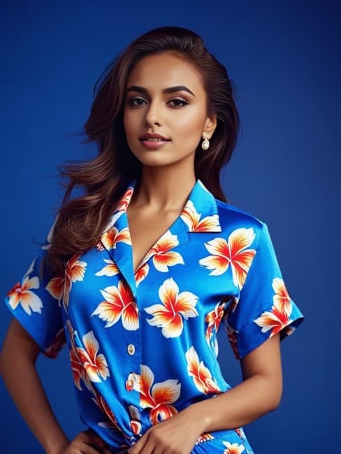 Wear a Hawaiian Shirt on Photo