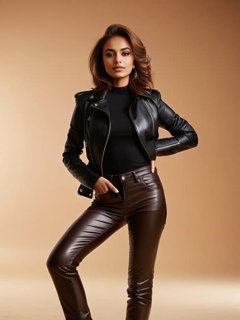 See Yourself in Leather Pants Using AI