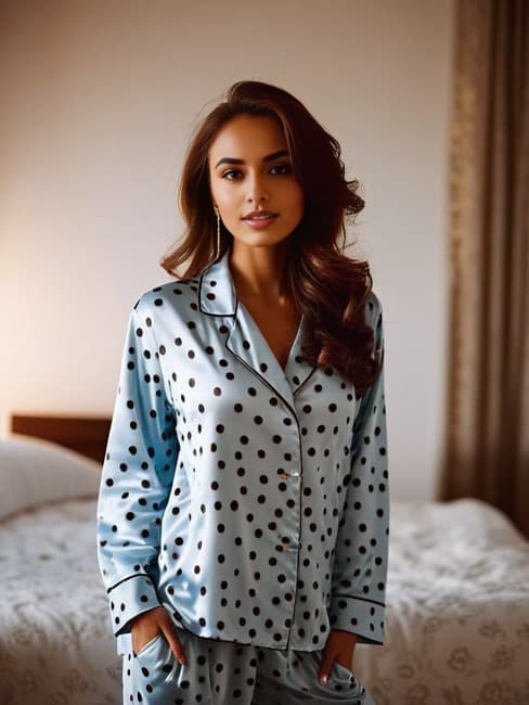 Wear Pajamas on Photo with AI