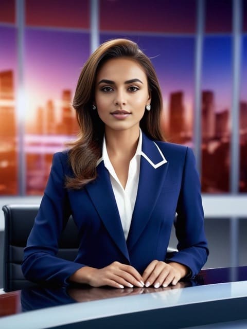 Turn Me into a News Anchor Using AI