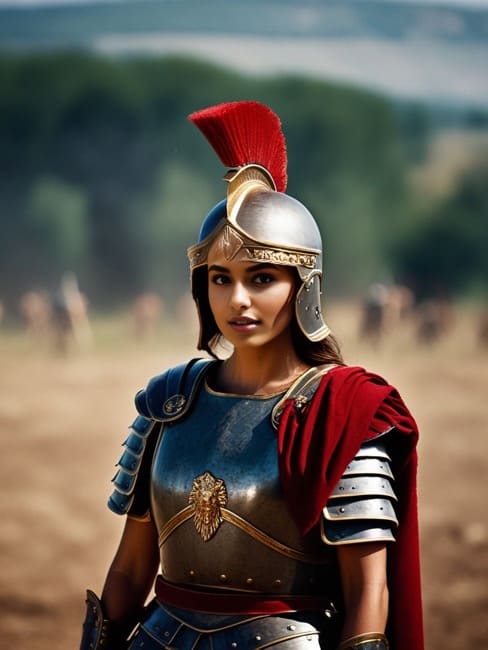See Yourself as Roman Warrior Using AI