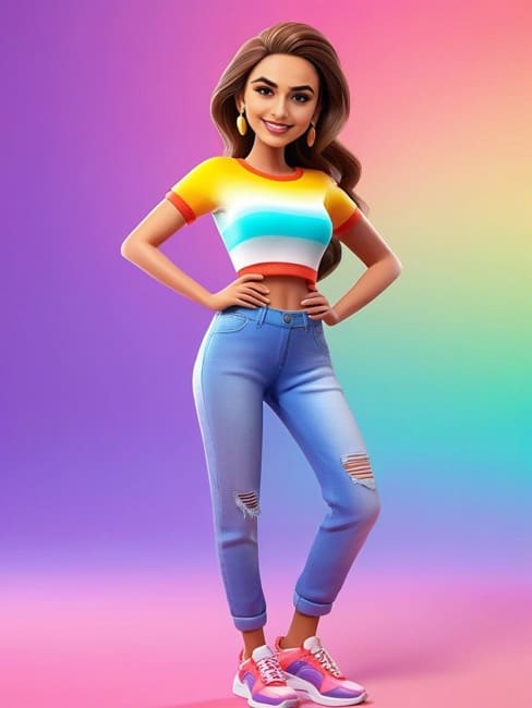 Turn Yourself into Simulation Game Character