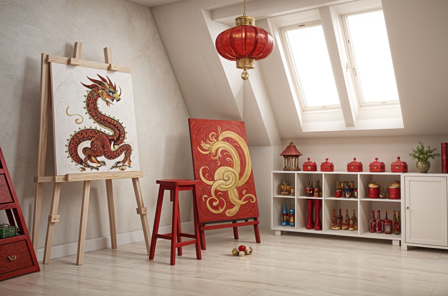 Chinese New Year Art Studio