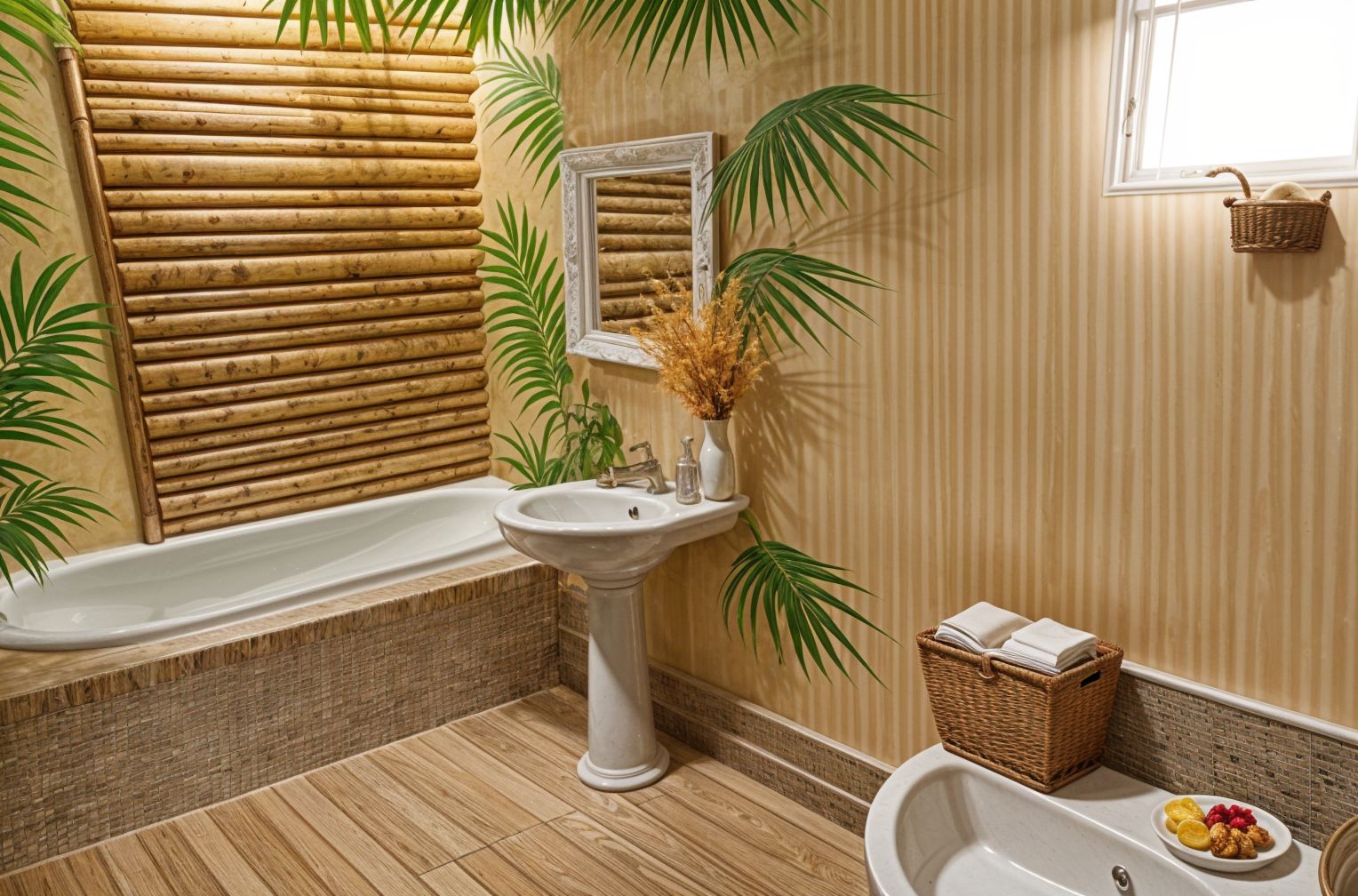 Tropical Hotel Bathroom