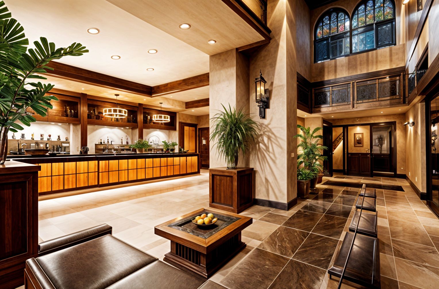 Craftsman Hotel Lobby