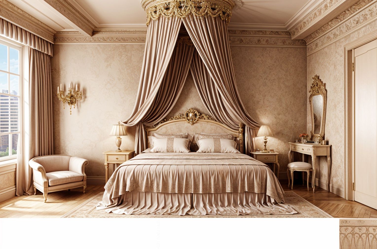 French Country Hotel Room
