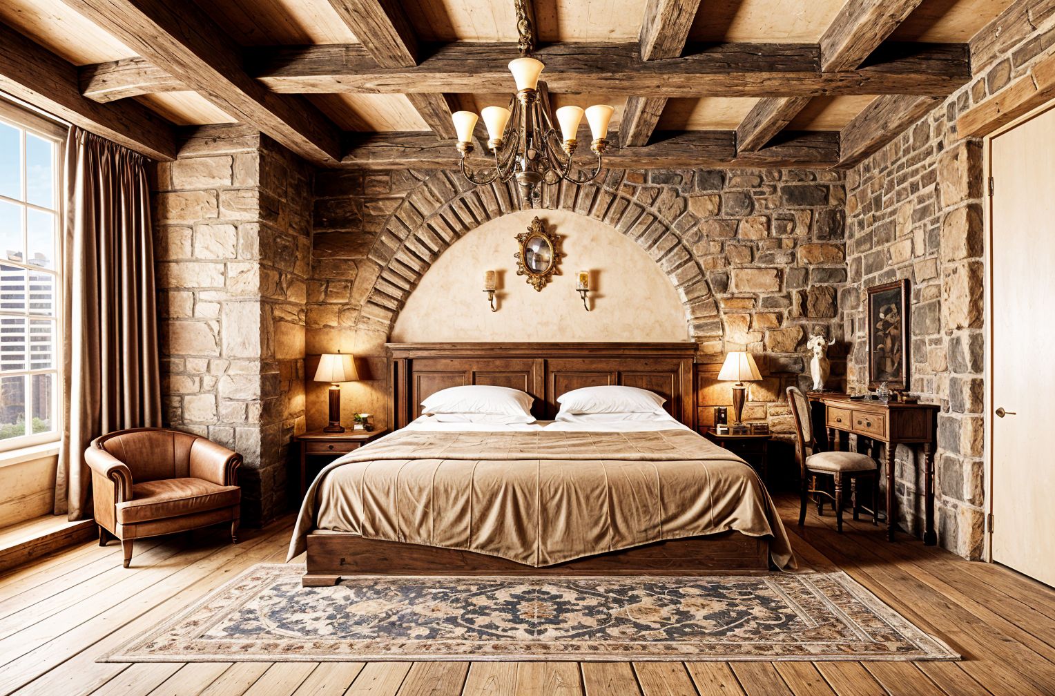 Medieval Hotel Room