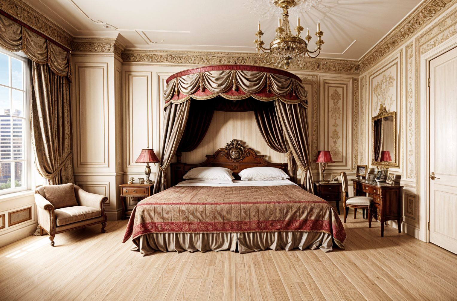 Victorian Hotel Room
