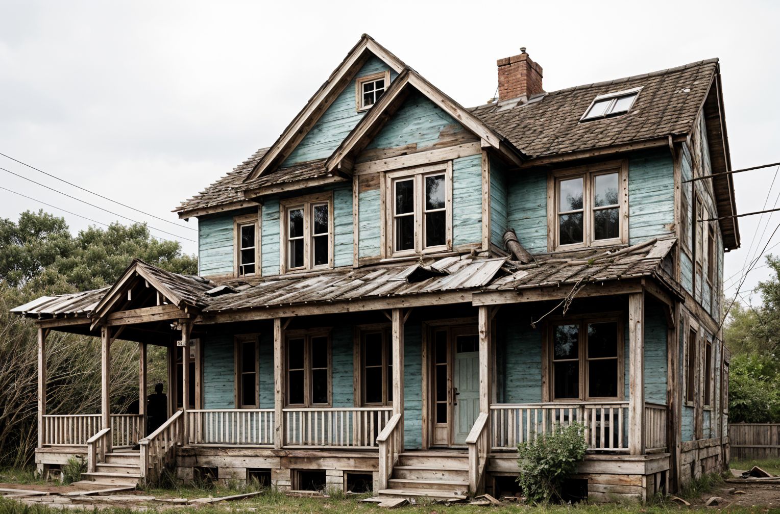 Abandoned House Exterior